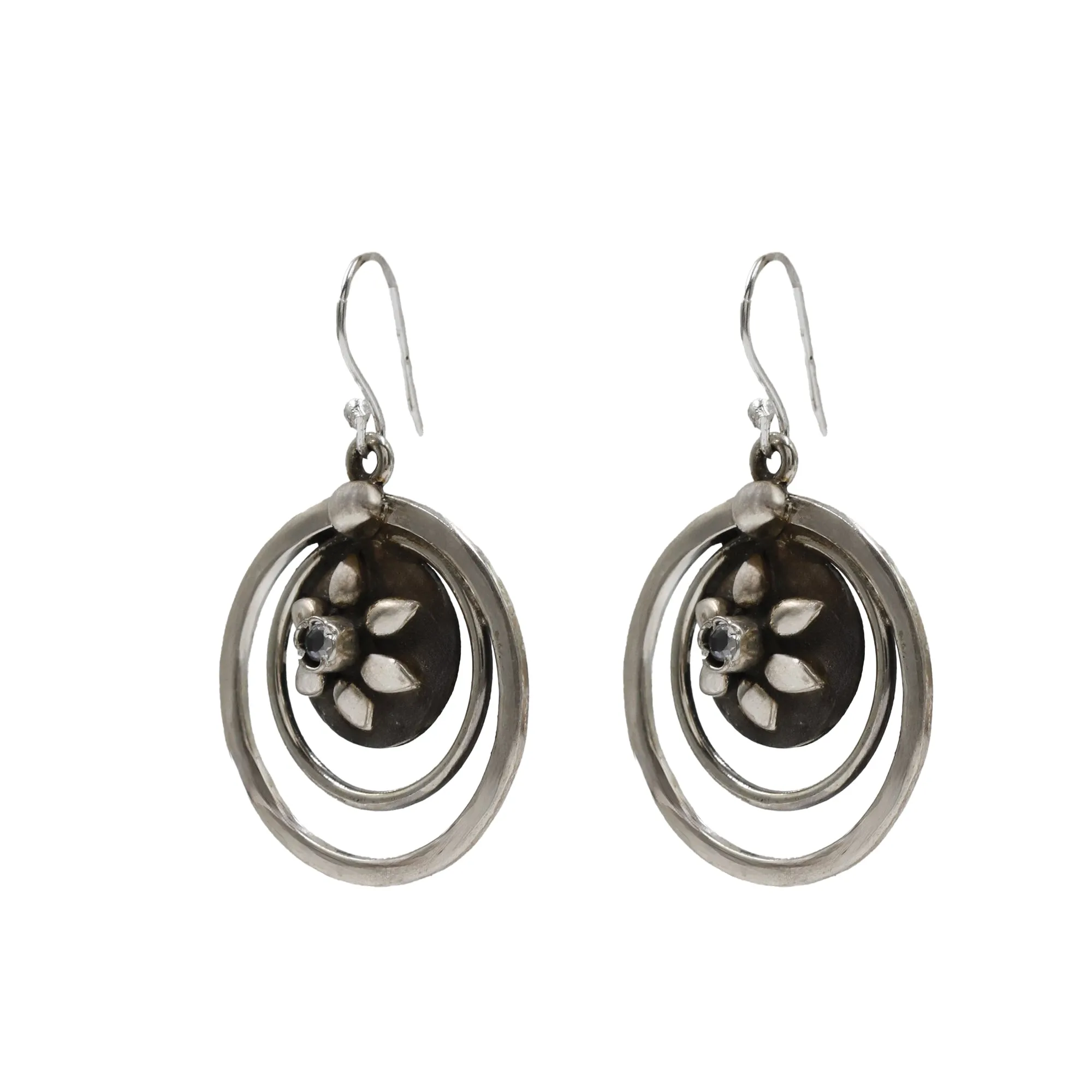 Subtle Beauty: Sangeeta Boochra Silver Handcrafted Earring
