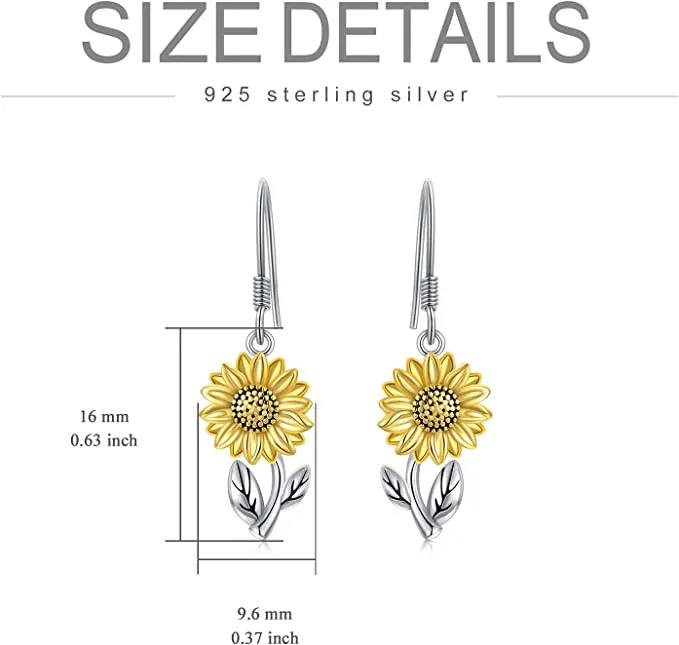 Sunflower Earrings