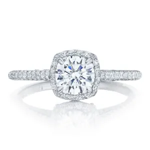 Tacori Pave Diamond Engagement Ring