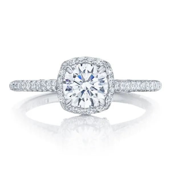 Tacori Pave Diamond Engagement Ring