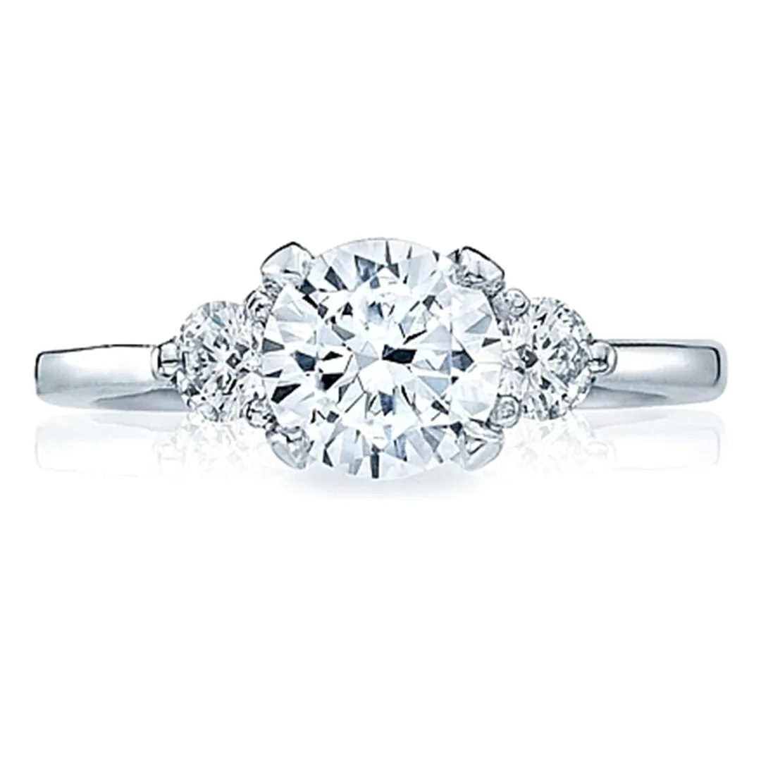 Tacori Three Stone Diamond Engagement Ring