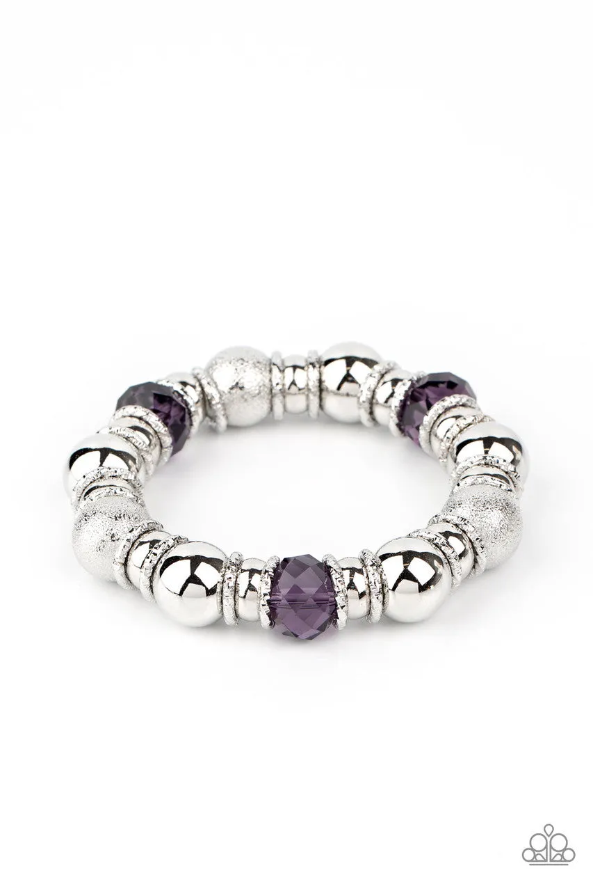 Take Your Best Shot Purple Paparazzi Bracelet