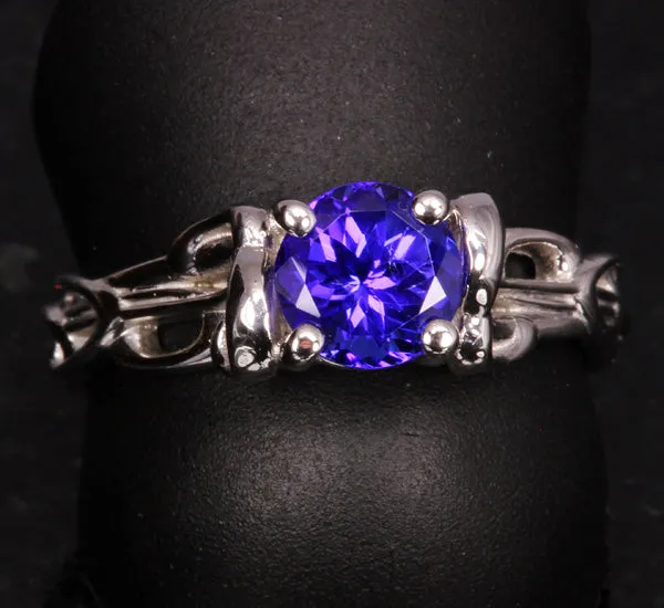 Tanzanite Ring 1.54 Carat VBE Color