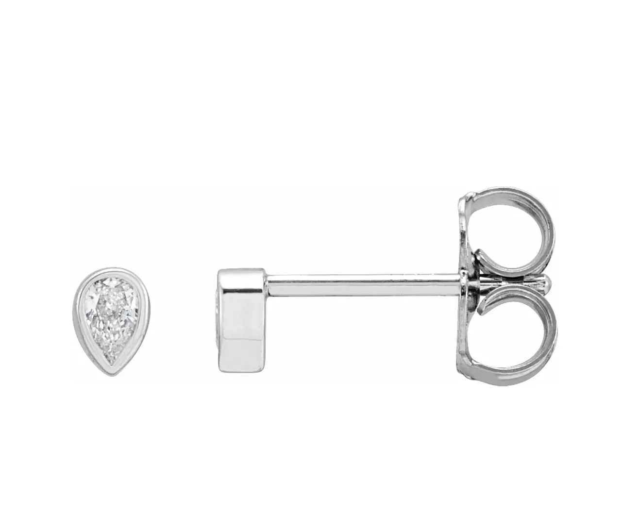 Teardrop Diamond Earrings