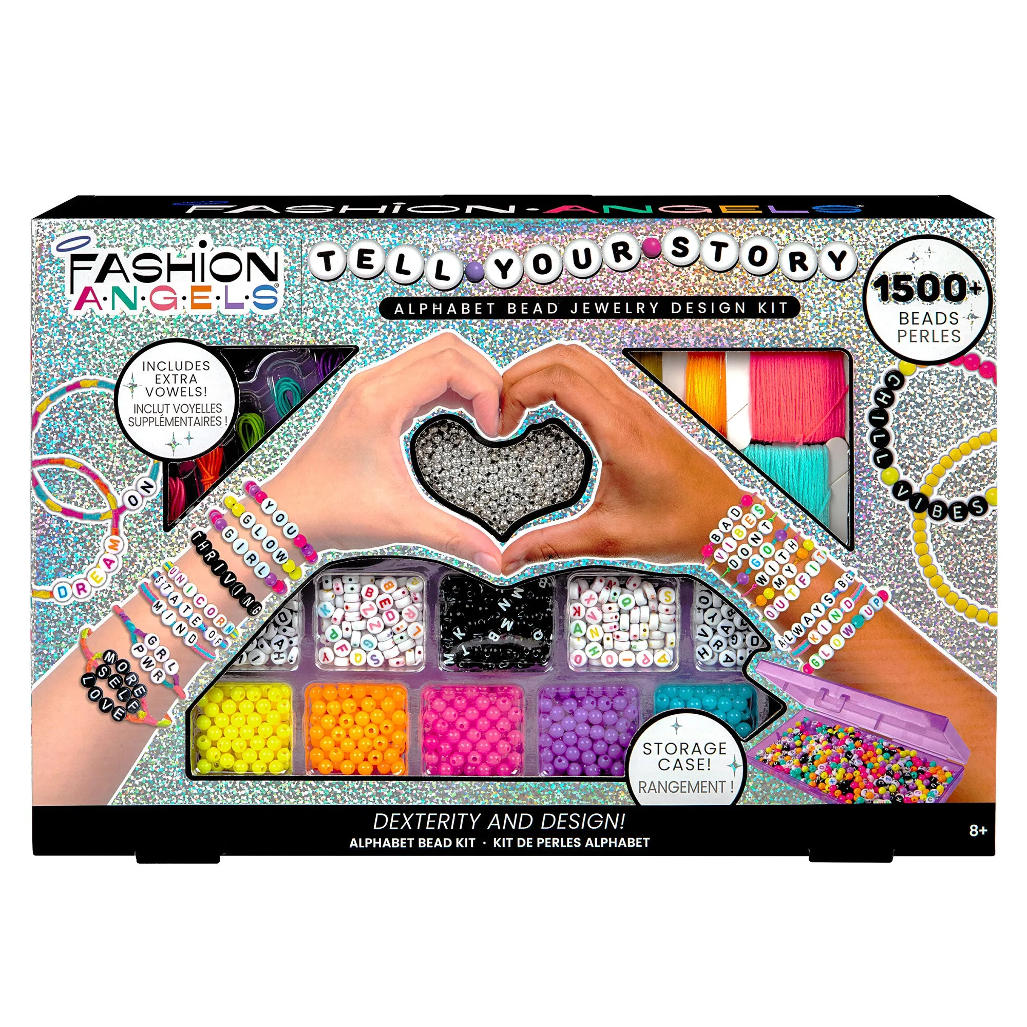Tell Your Story Alphabet Bead Set -1500 beads
