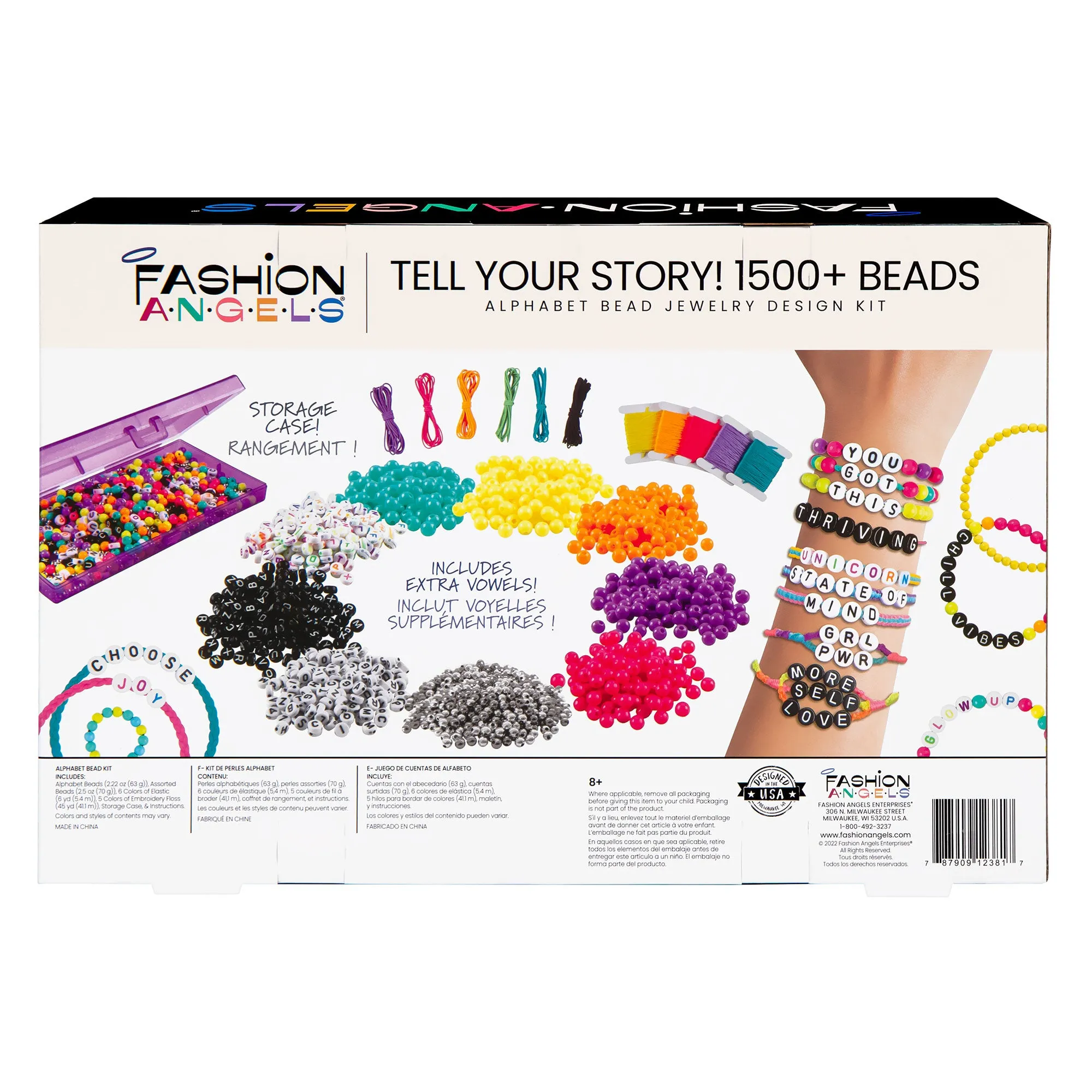 Tell Your Story Alphabet Bead Set -1500 beads