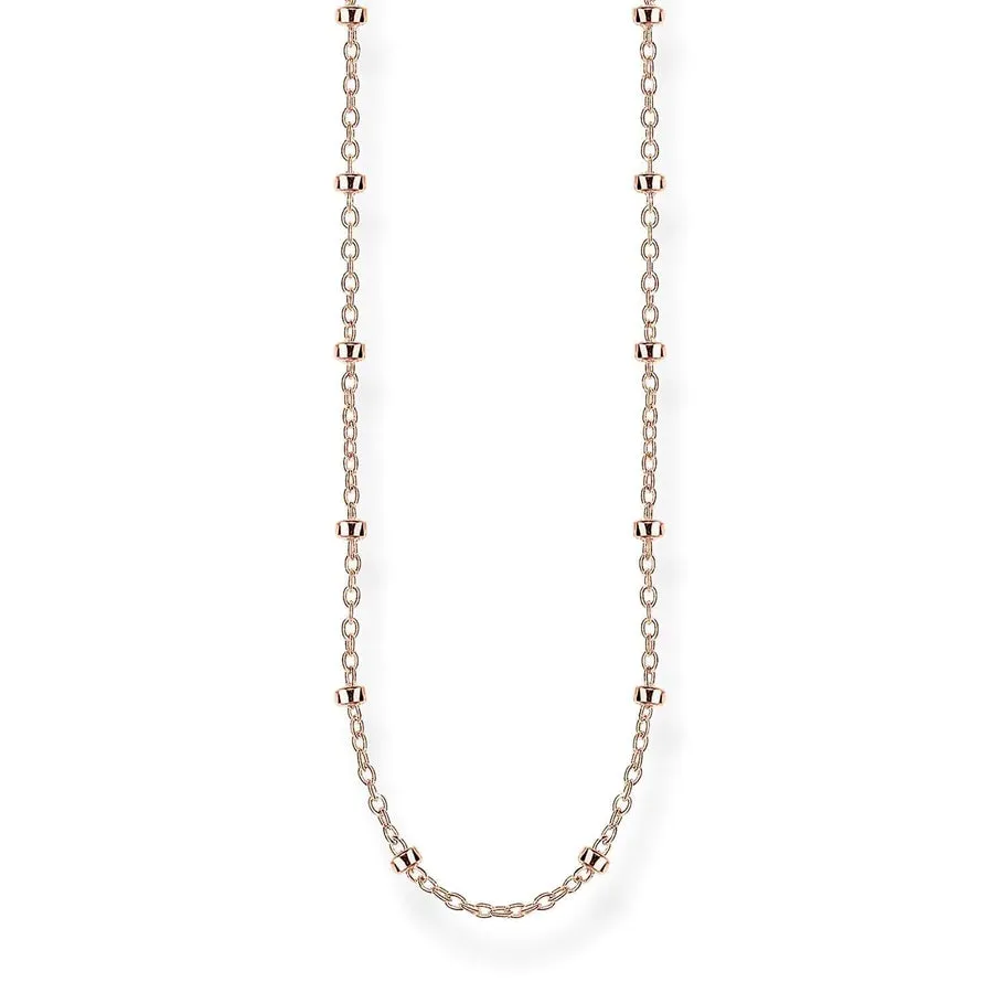 Thomas Sabo Rose Gold Plated Fine Ball Chain