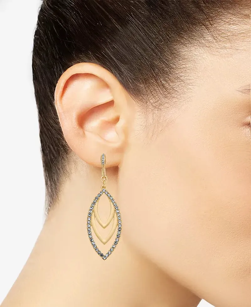 Timeless Drop Navette Earrings