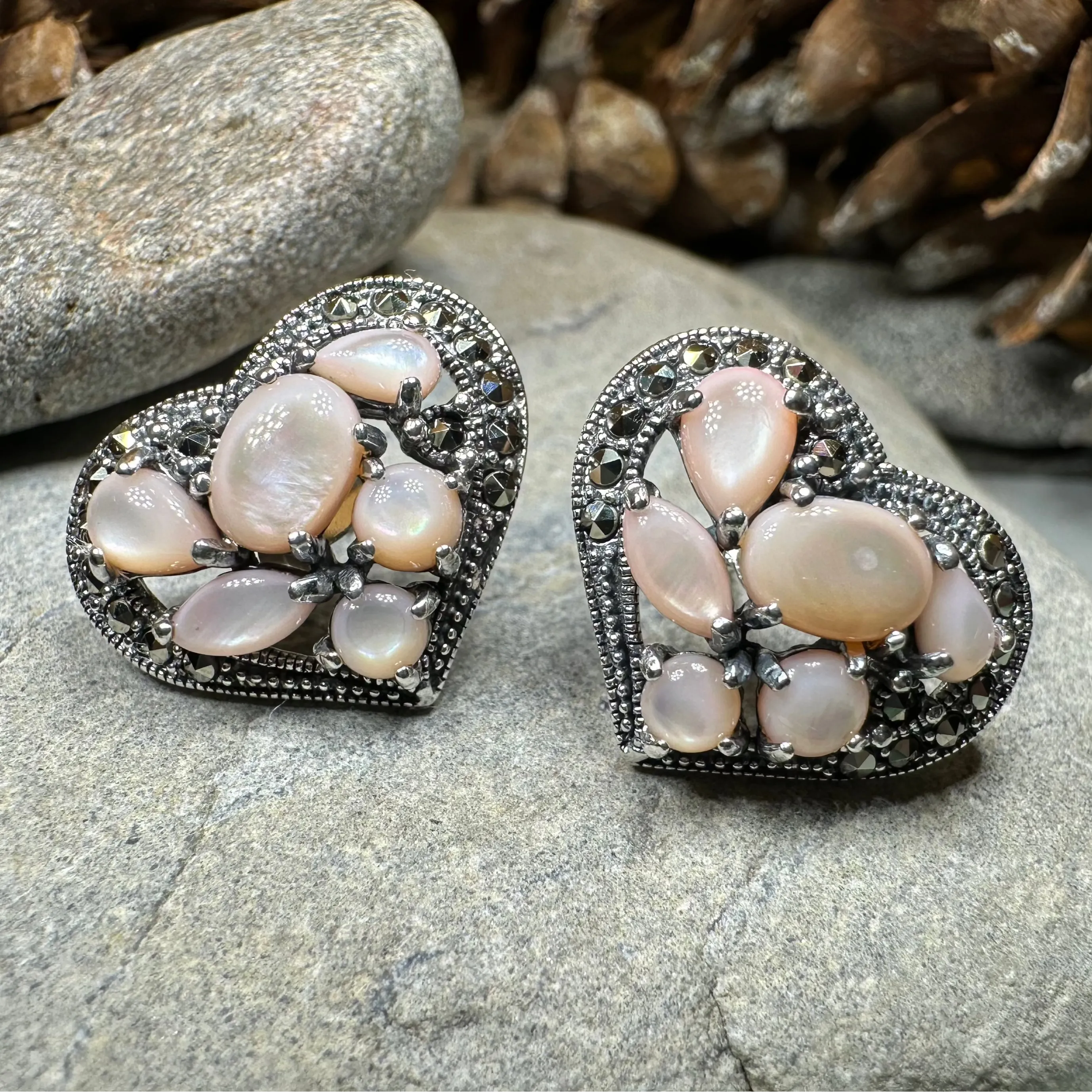 Timeless Heart Post Earrings