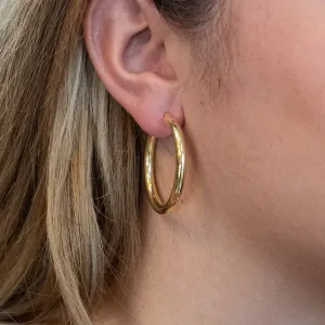 Timeless Oval Hoop