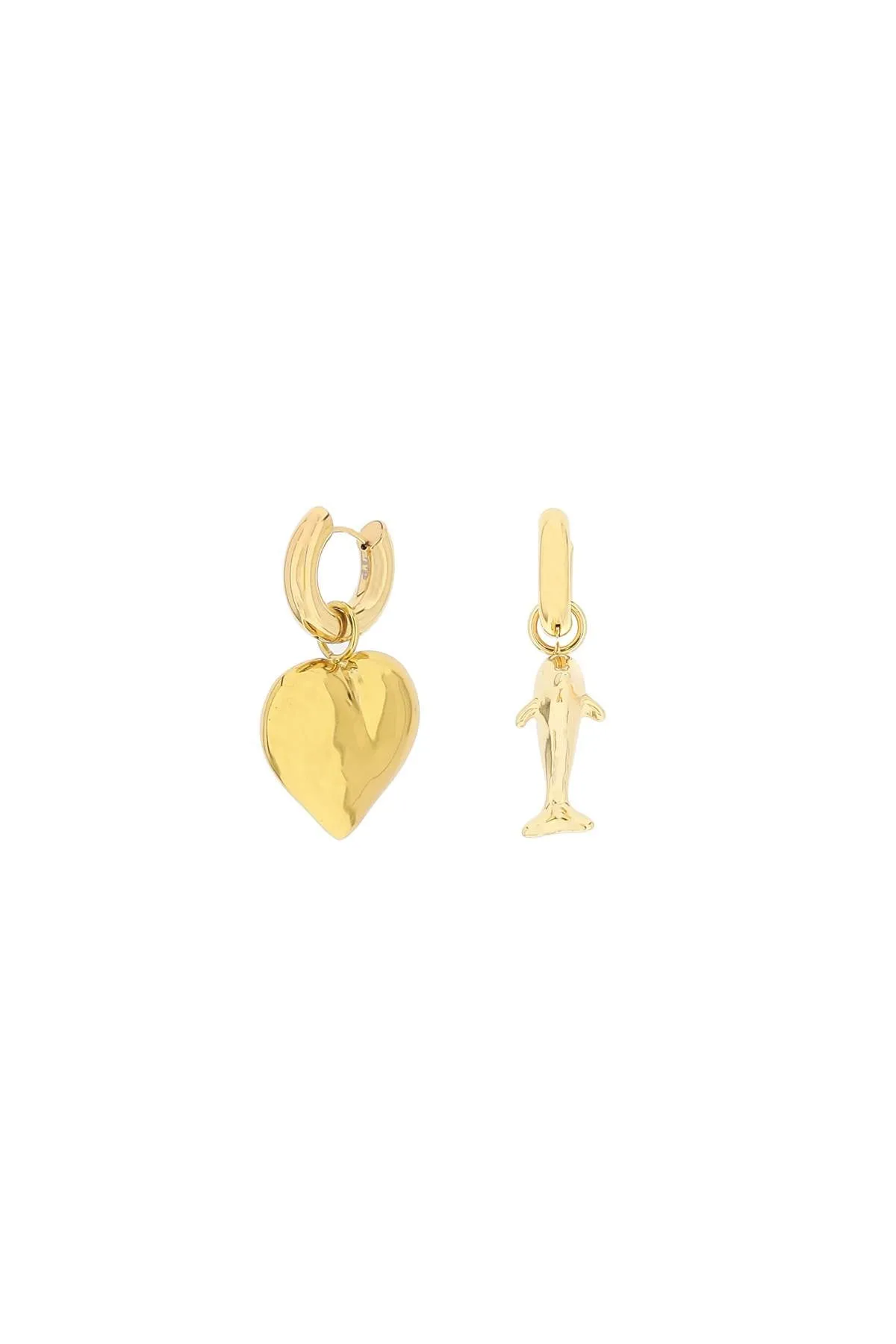 Timeless pearly earrings with charms