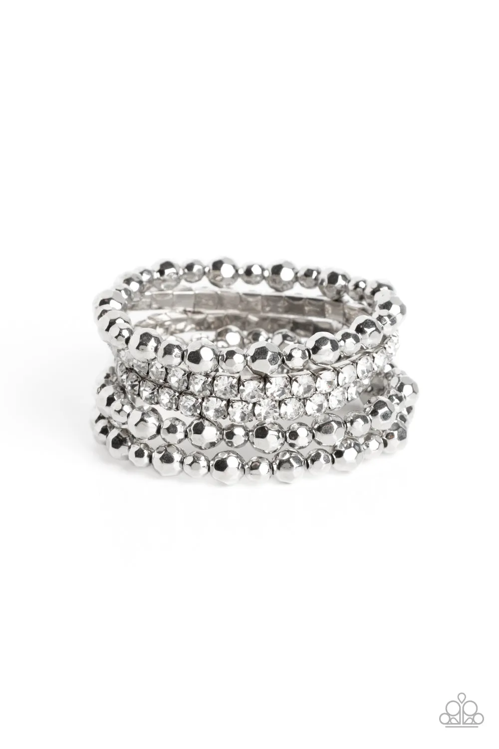 Top Notch Twinkle - White (Gem) Bracelet