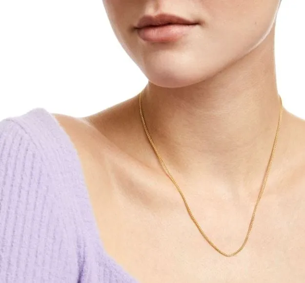 Touch of Gold 14K Yellow Gold 2mm 18" Wheat Link Chain