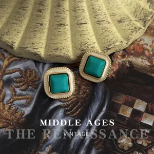 Turquoise Vintage Stud Earrings