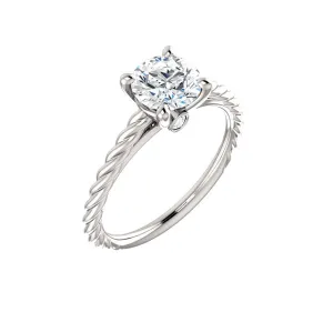 Twisted Shank with Surprise Diamonds under head