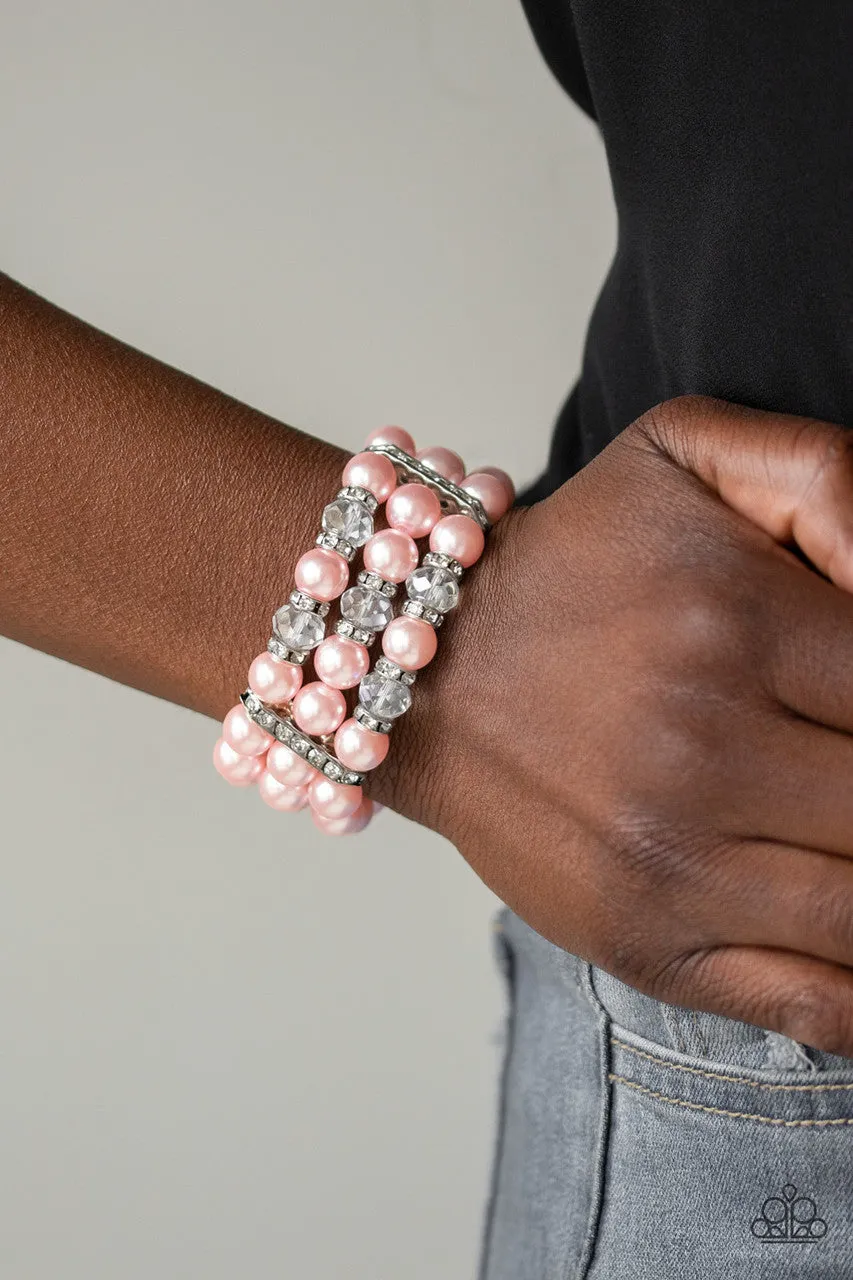Undeniably Dapper Pink Paparazzi Bracelet
