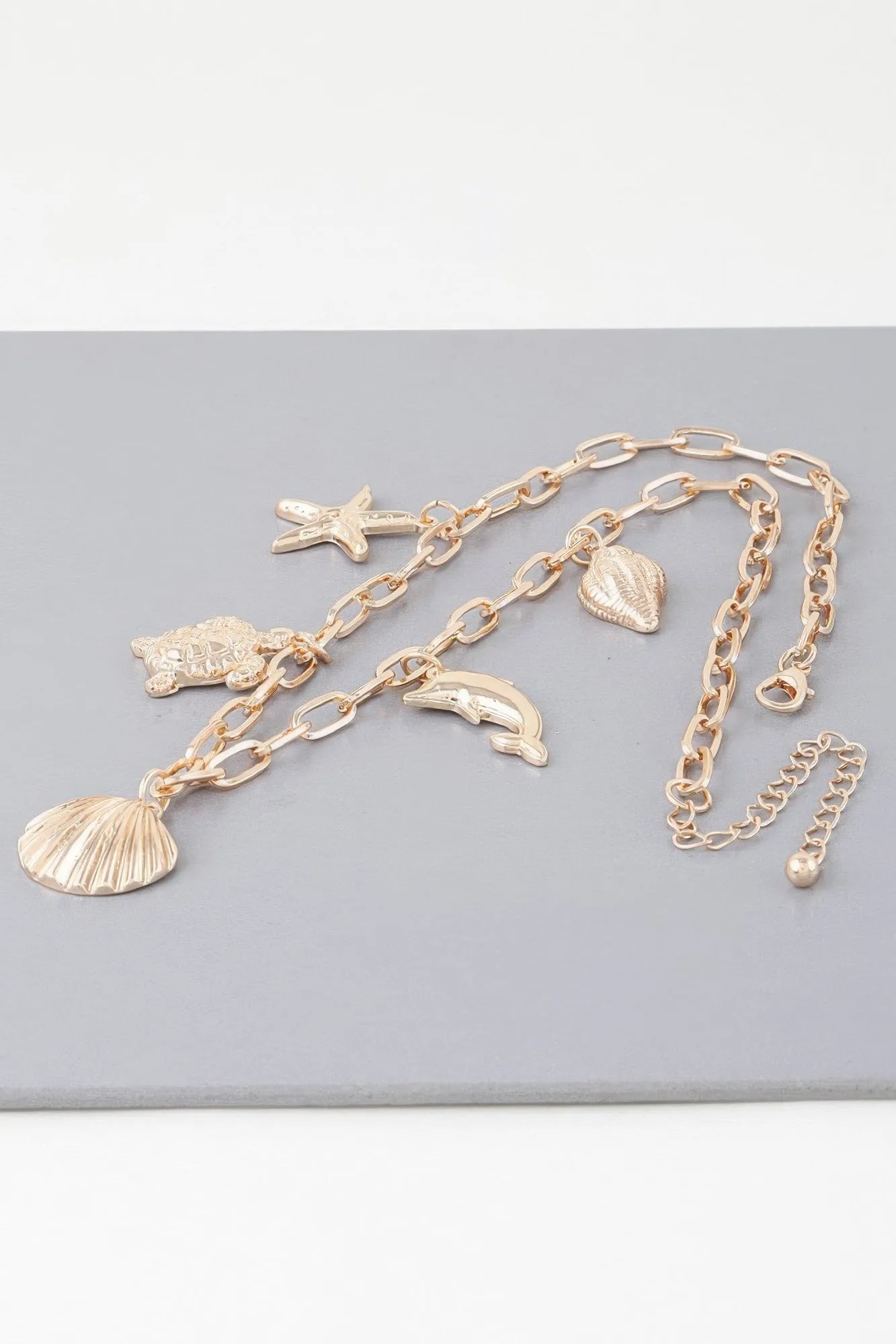 Under The Sea Charm Necklace