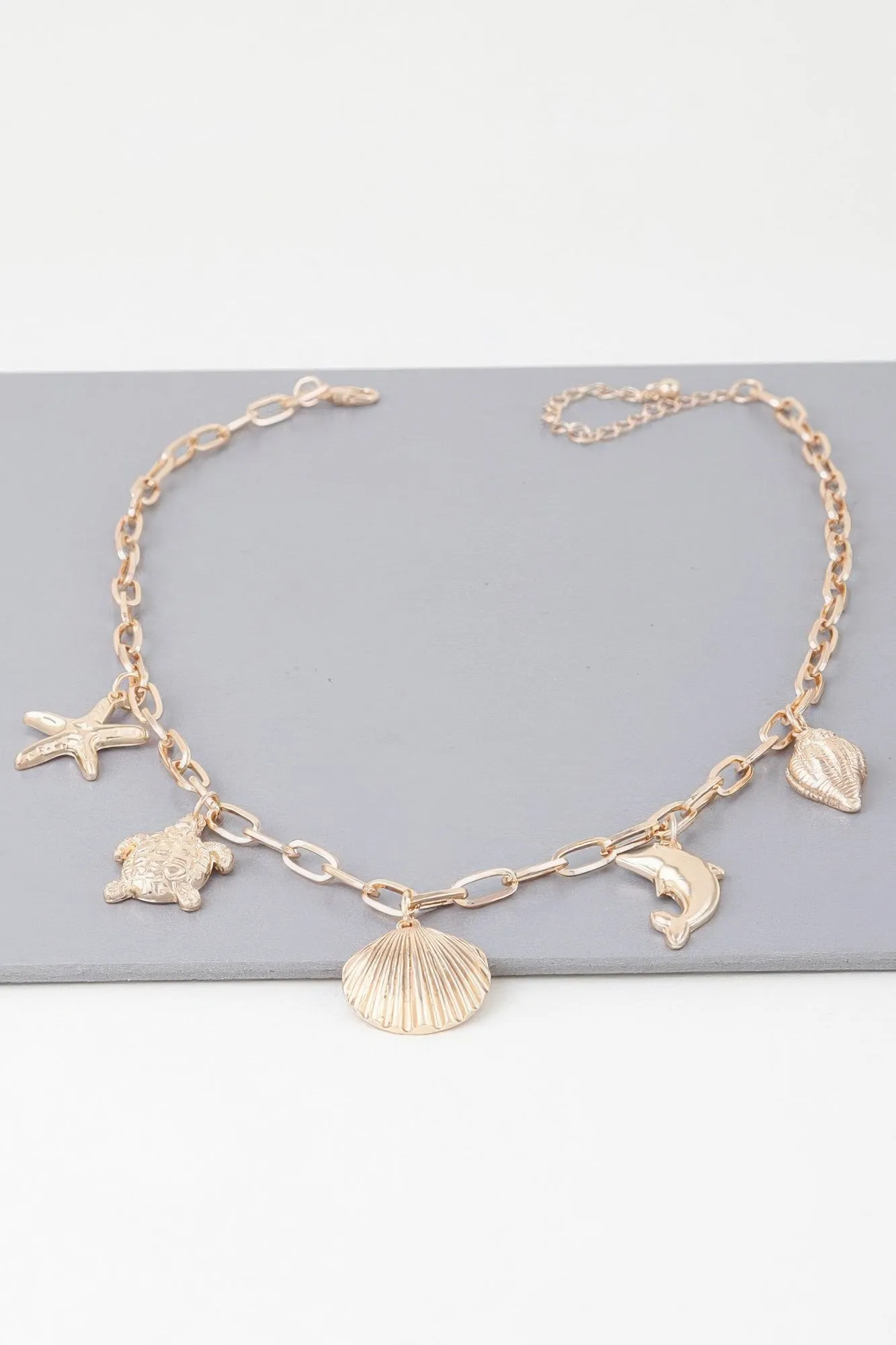 Under The Sea Charm Necklace