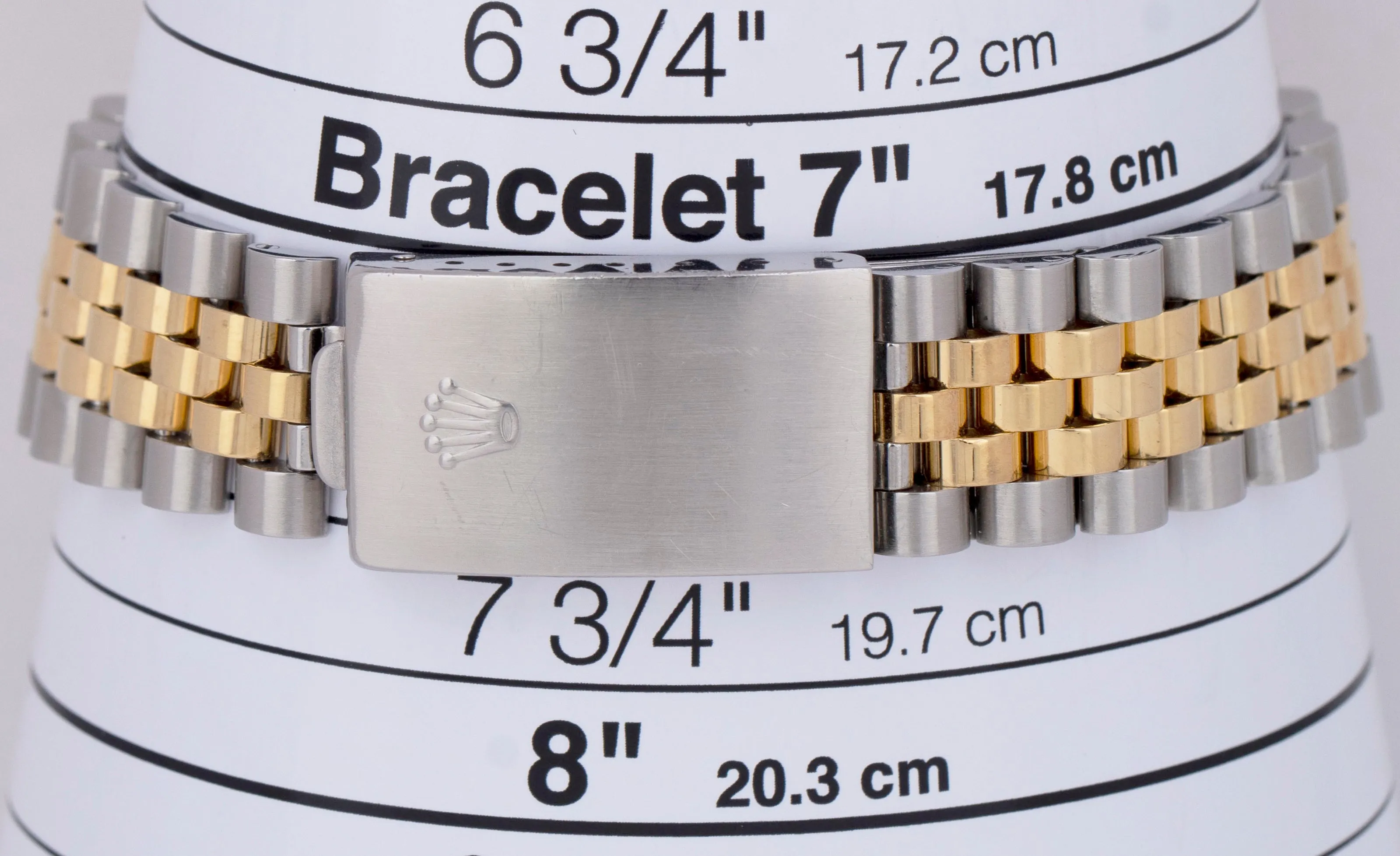 UNPOLISHED Rolex DateJust 36mm PAPERS Champagne BOILER GAUGE Two-Tone 16013 B P