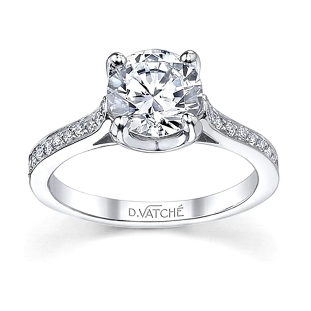 Vatche U-Prong Setting Diamond Engagement Ring