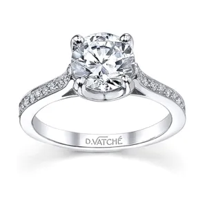 Vatche U-Prong Setting Diamond Engagement Ring