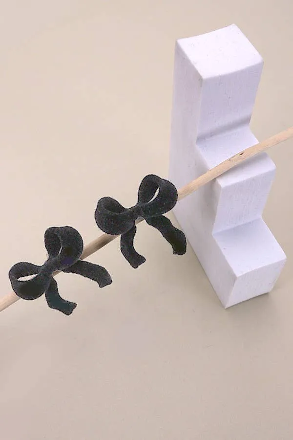 Velvet Bow Earrings