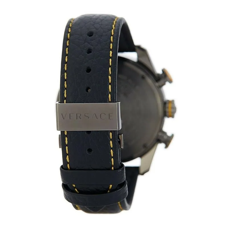 Versace V-Ray Chronograph Grey Dial Men's Watch VDB020014