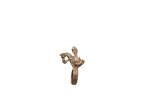 Vintage African Bronze Warrior Ring