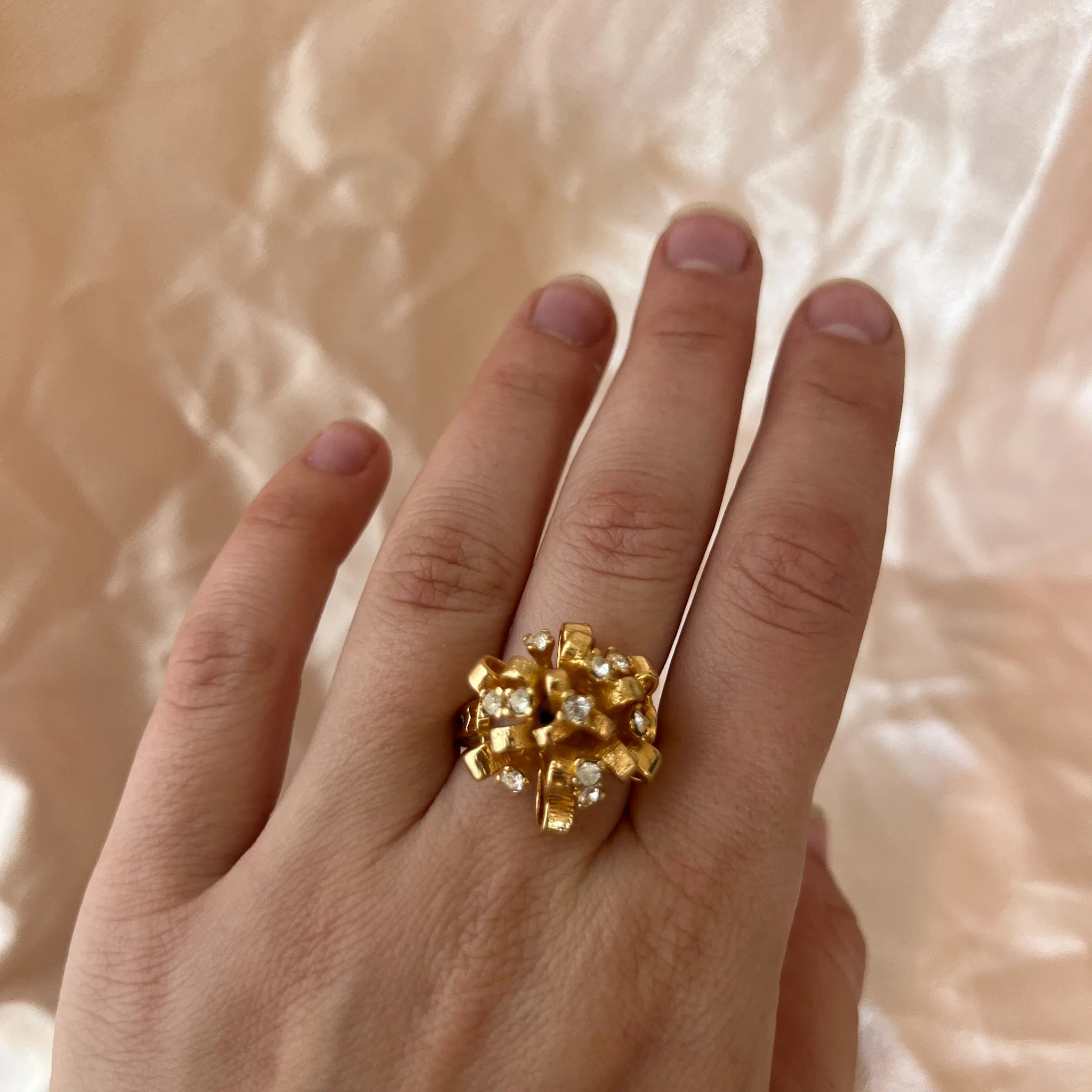 Vintage Big Bow Ring