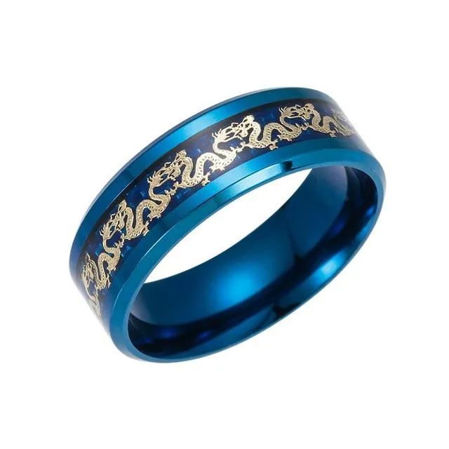 Vintage China Dragon Ring