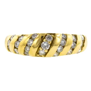 Vintage Diamond Striped Band