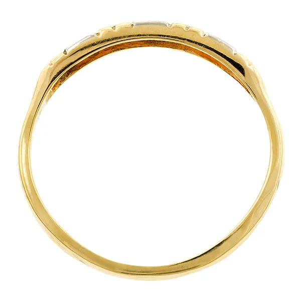 Vintage Diamond Wedding Band