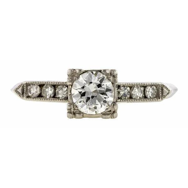Vintage Engagement Ring, 0.40ct