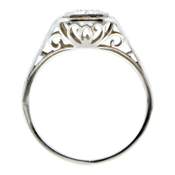 Vintage Engagement Ring, 0.52ct