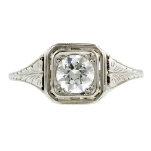 Vintage Engagement Ring, 0.52ct