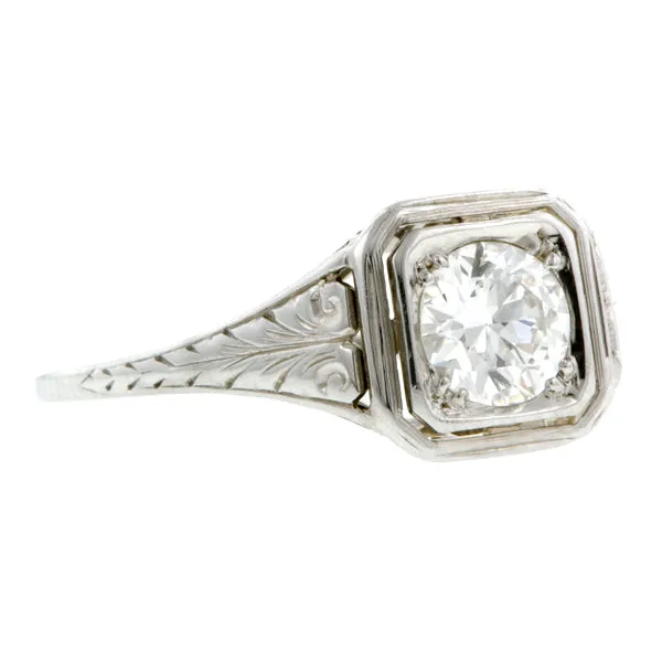 Vintage Engagement Ring, 0.52ct