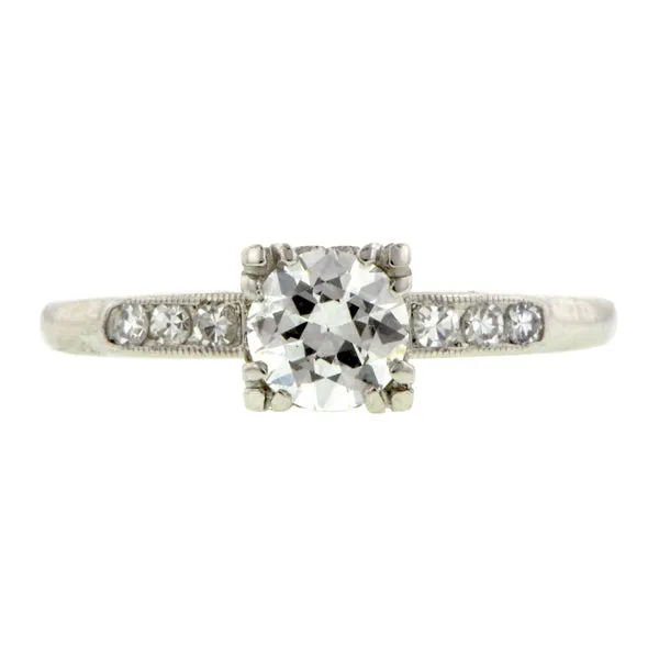 Vintage Engagement Ring, TRB 0.53ct