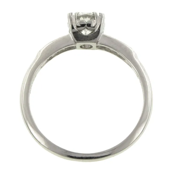 Vintage Engagement Ring, TRB 0.53ct