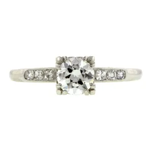 Vintage Engagement Ring, TRB 0.53ct