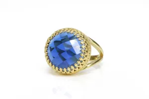 Vintage Inspired Statement Sapphire Rings for Women