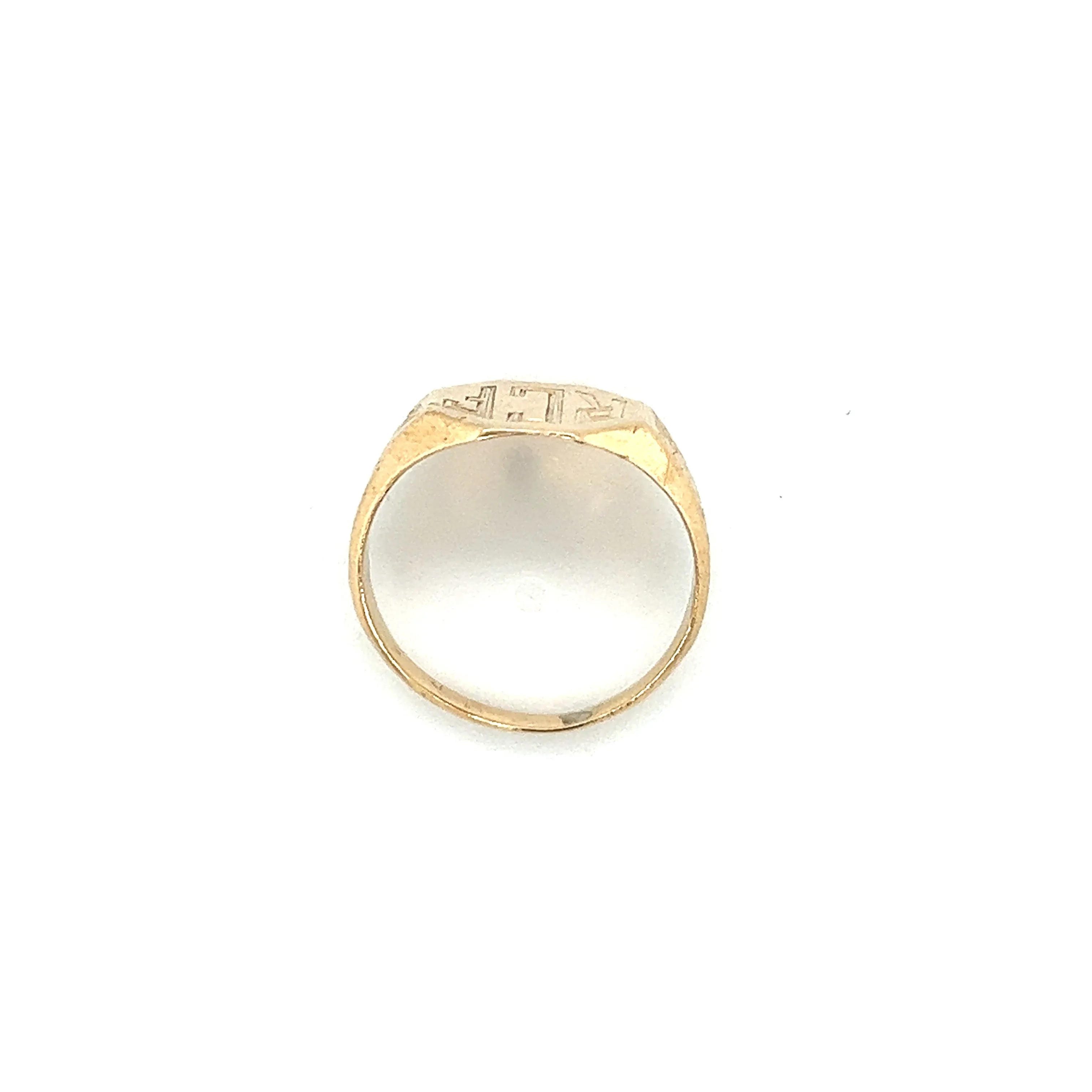Vintage "RCF" Signet 14k