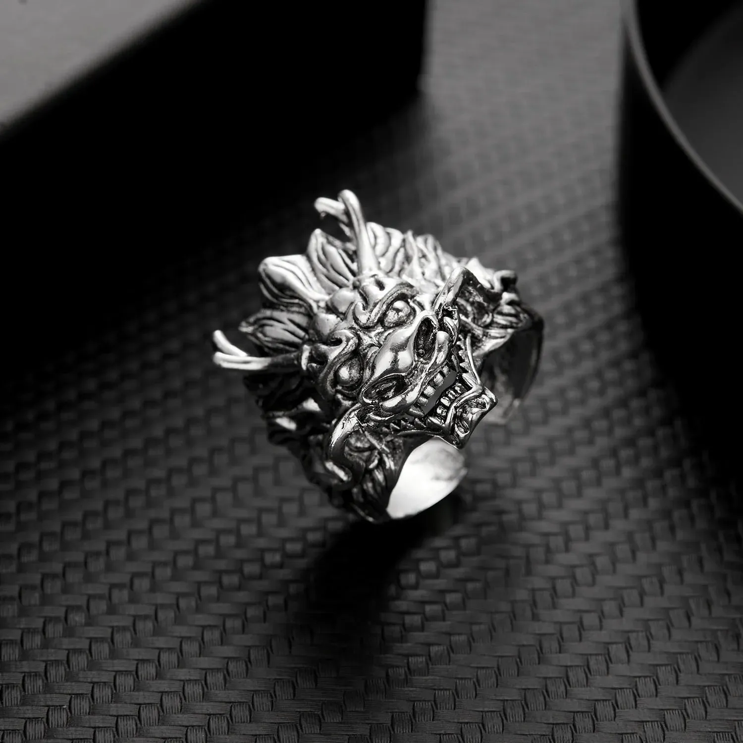 Vintage Silver Boho Butterfly Ring, Owl Angel Wing Silver Ring, Boho Jewelry