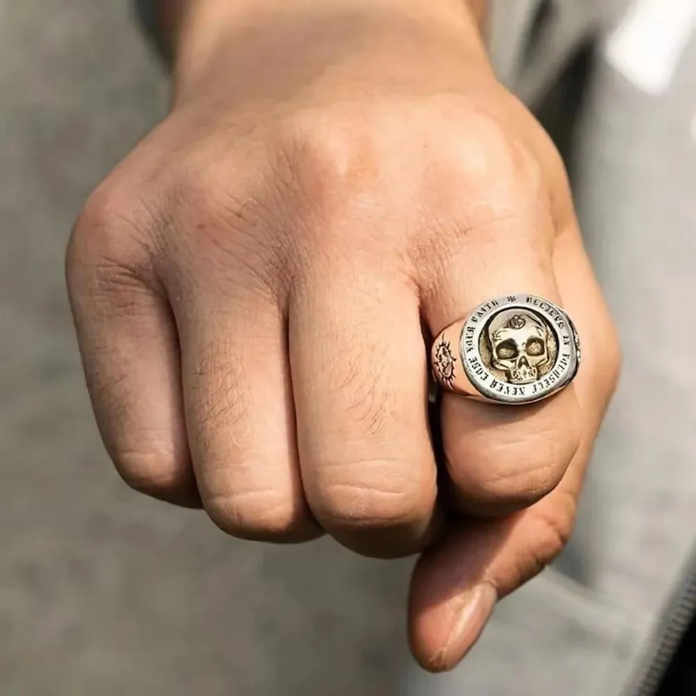 Vintage Skull Rings