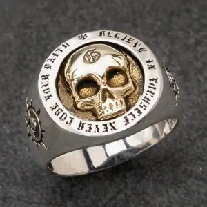 Vintage Skull Rings