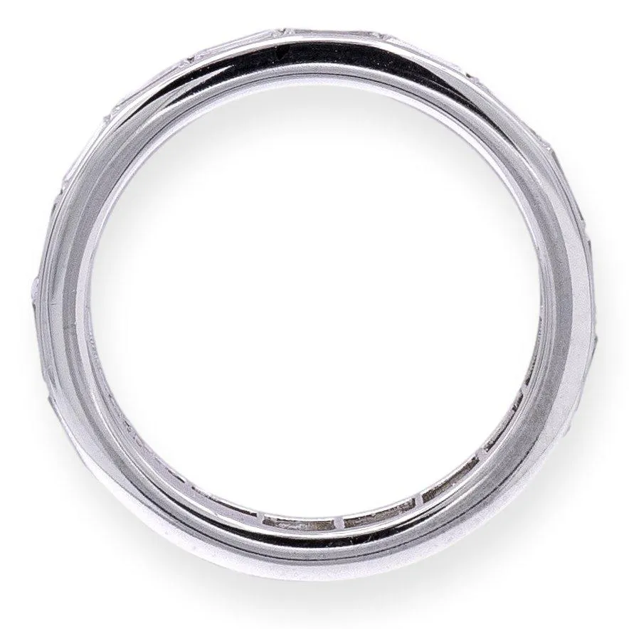 Vintage Tiffany & Co. Platinum Baguette Channel 3mm Band Ring