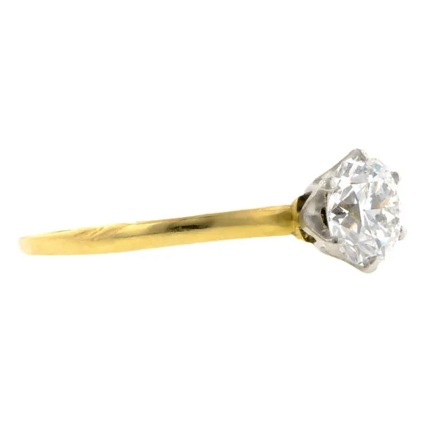 Vintage Tiffany & Co Solitaire Engagement Ring, RBC 0.73ct