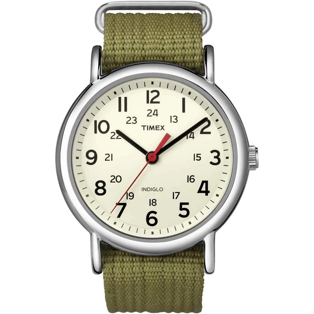 Weekender Slip-Thru Watch - Olive Green