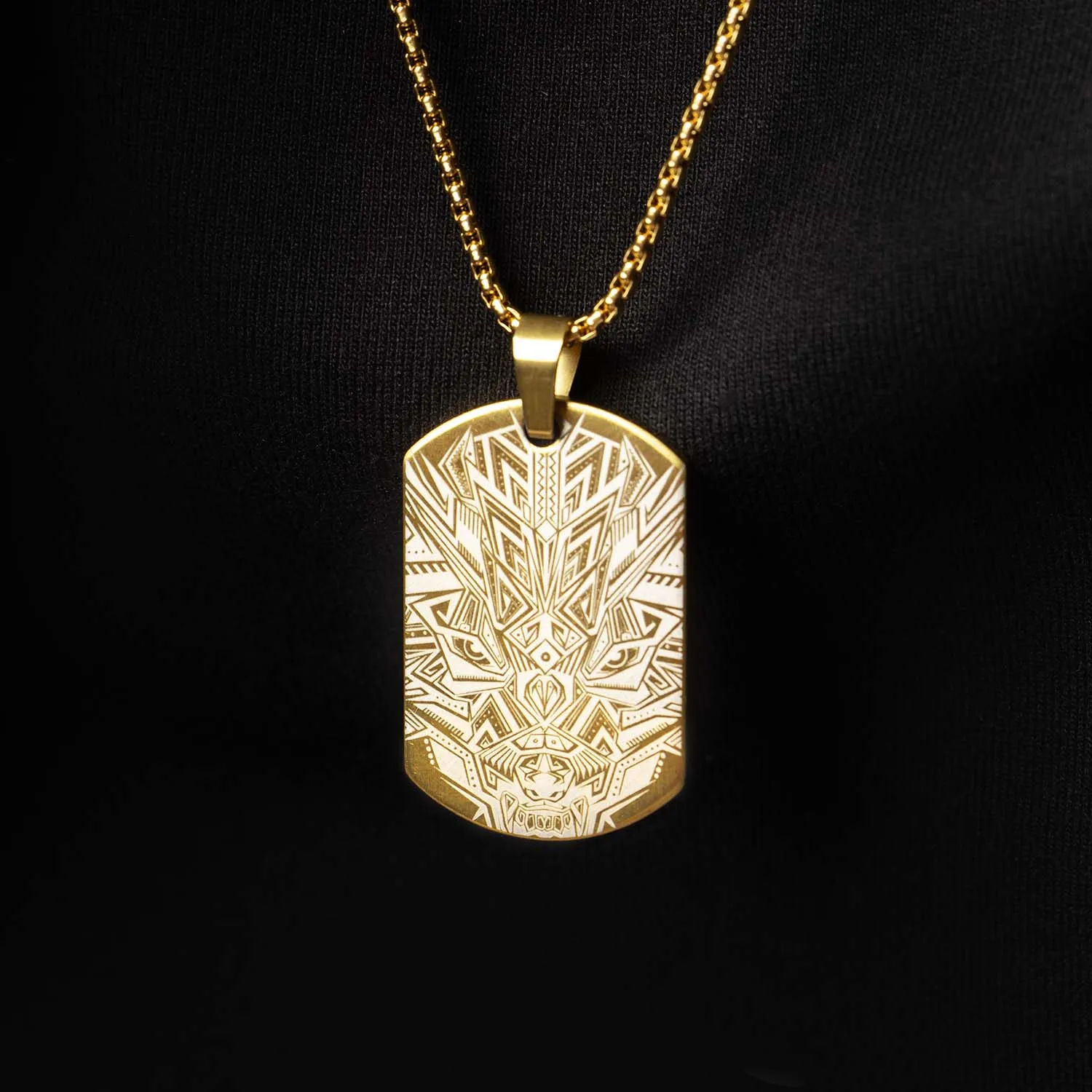 Will You Be My Valentine Card With Necklace For Men