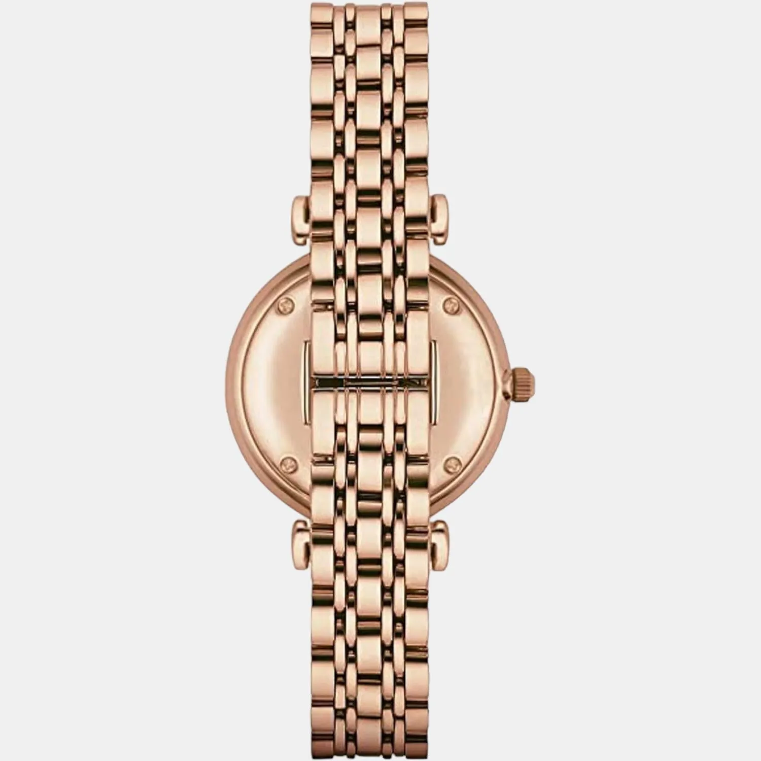 Women's Mother Of Pearl Dail Analog Stainless Steel Watch AR1909