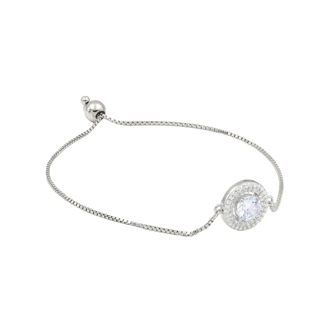 Zarkan Elegant Sunrise 925 Silver Bracelet